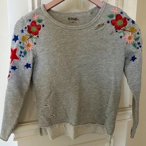Hudson Kids Distressed  Sweatshirt M